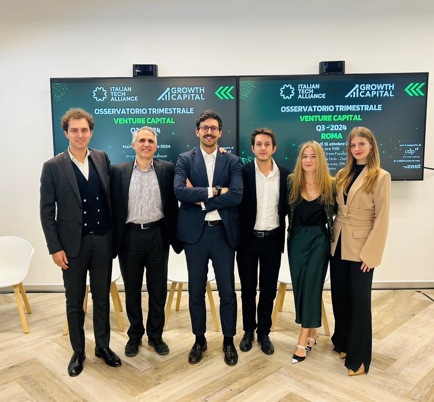 Growth Capital and Italian Tech Alliance: VC Report Q3-24 presented in Rome