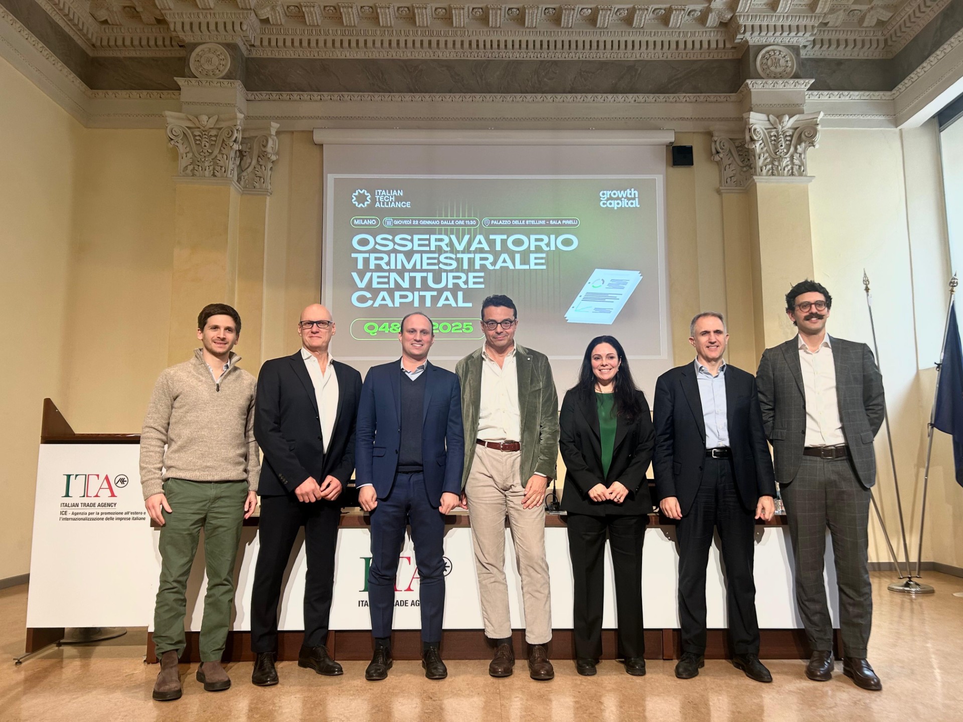Growth Capital and Italian Tech Alliance: VC Report Q4-25 & FY-25 presented in Milan