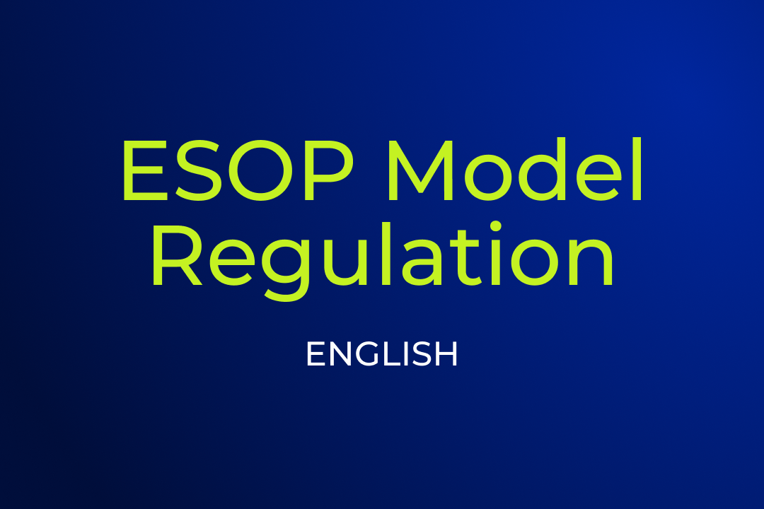 ESOP Model Regulation English